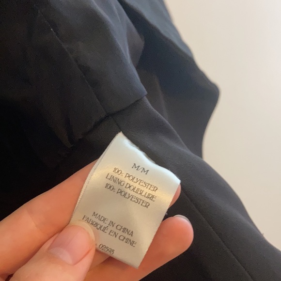 Black Open-Front Blazer - Picture 4 of 6